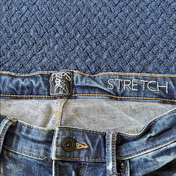 PRPS Blue Distressed Slim Jeans - Picture 5 of 15